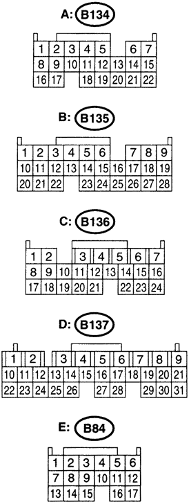 Connector Pin Diagrams